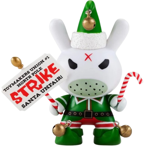 Holiday Grumpy Elf Dunny