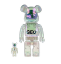 Bearbrick Geo Earth 400% + 100%