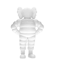 KAWS Chum en blanco